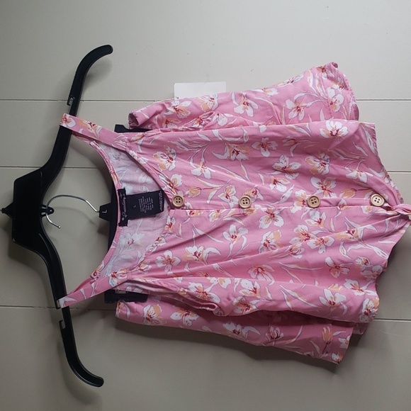 Girls Swat Fame 2 Piece Tank & Short  Set Pink Floral - Xtraordinary - Picture 1 of 8